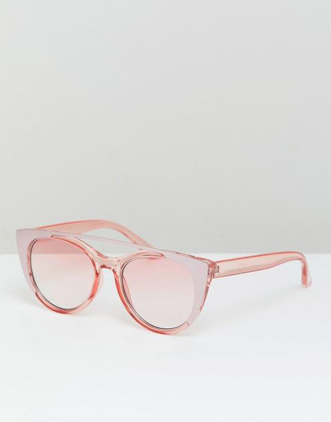 Jeepers Peepers Cat Eye Sunglasses In Pink