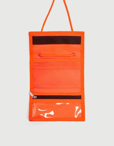 bandolera nike mujer naranja