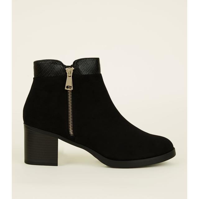 new look suedette chelsea ankle boot