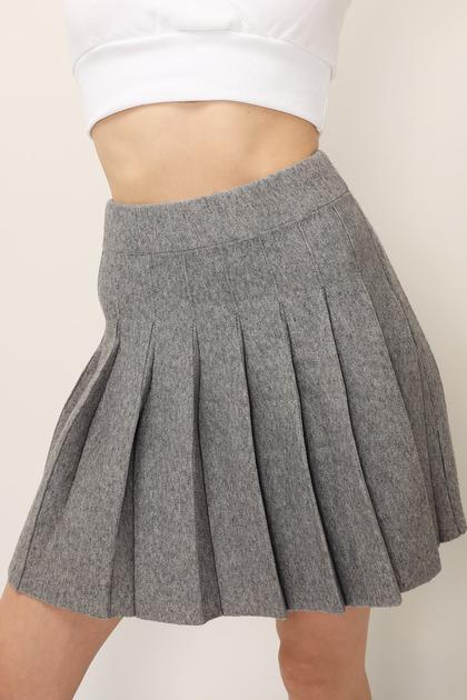 Elle Pleated Skater Skirt