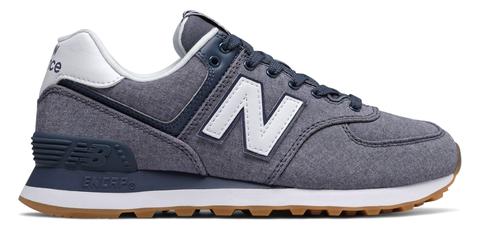 574 Gingham from New Balance on 21 Buttons