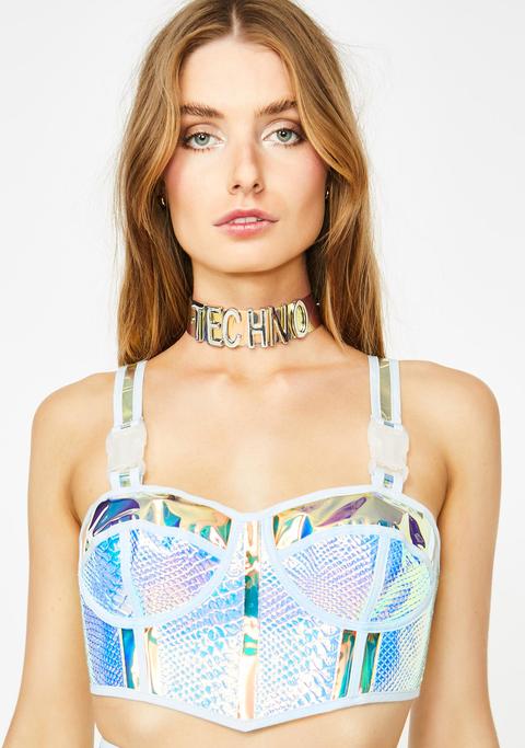 Opulent Empress Hologram Bustier