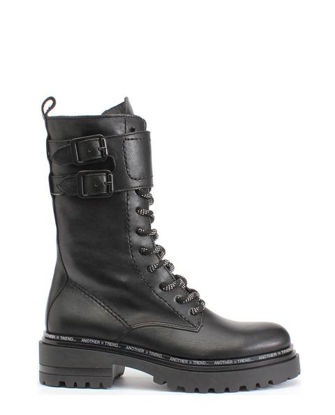 Alpe - Botas De Mujer Woman Shoes De Piel En Color Negro