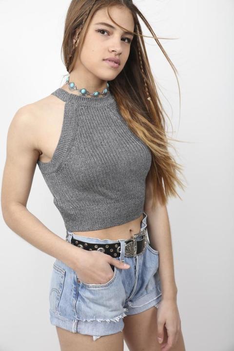 Virgo Grey Top