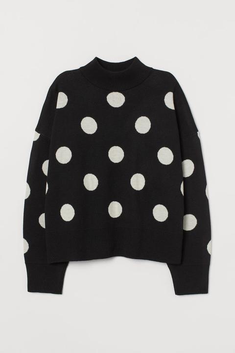 Turtleneck Jumper - Black