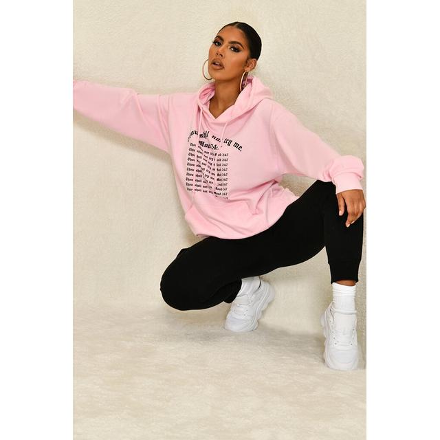 pastel pink oversized hoodie