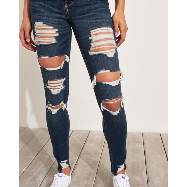 hollister jeans high rise super skinny