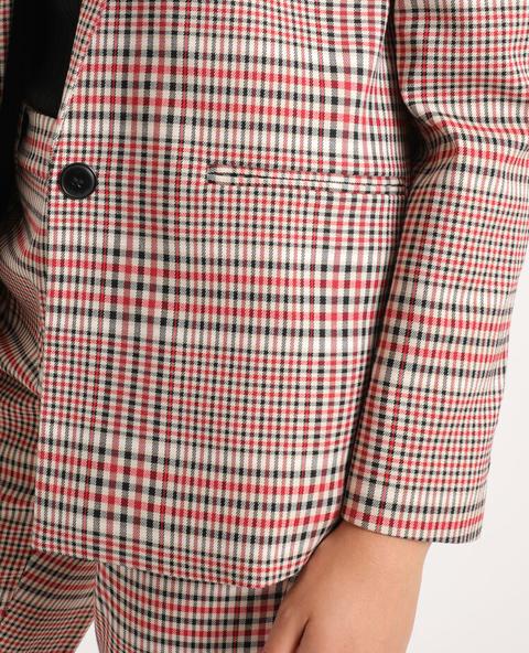 Blazer À Carreaux
