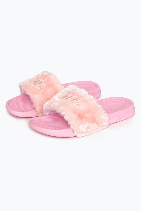 Hype Pink Fluffy Script Sliders From Hype On 21 Buttons