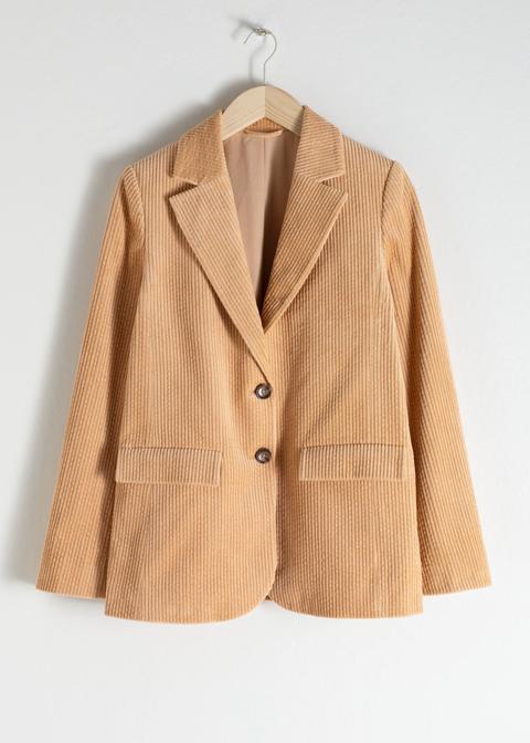 Corduroy Blazer