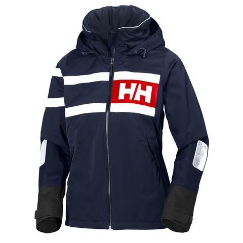 Helly Hansen W Salt Power Jacket Chaqueta Nautica Mujer Azul Marino