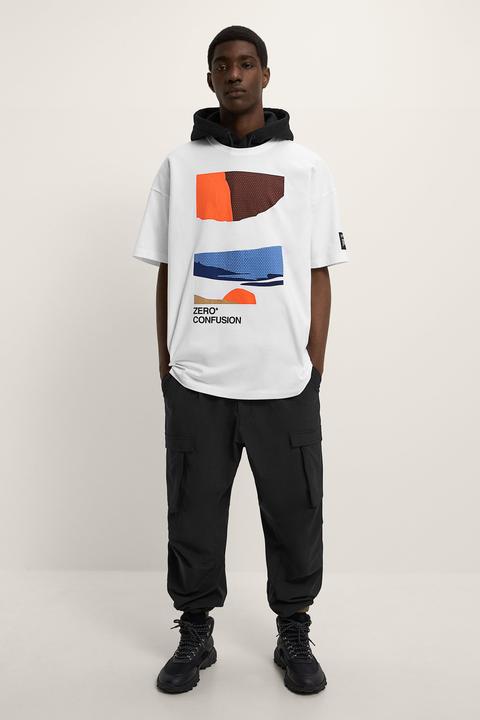 zara t shirt imprimé