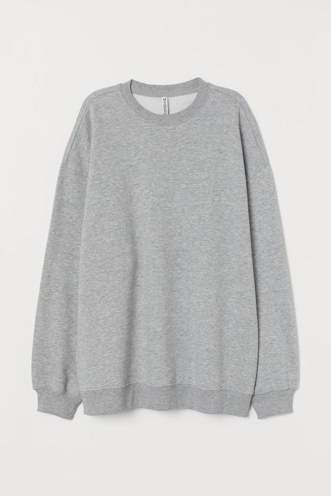 Oversized Sweatshirt - Grey