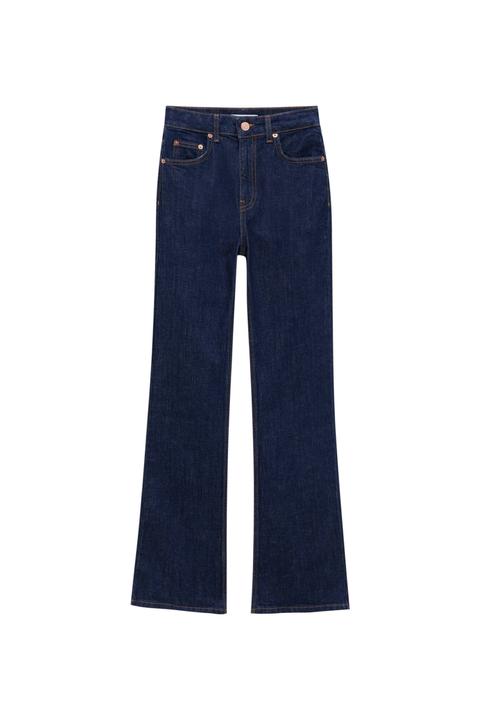 Jeans Bootcut Fit Tiro Alto