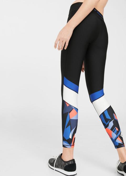 Leggings Paneles Contraste