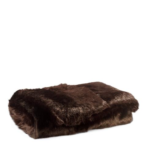 ralph lauren fur blanket