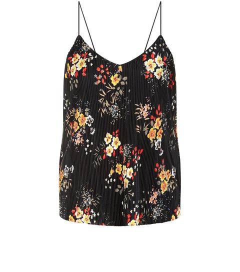 black floral cami top