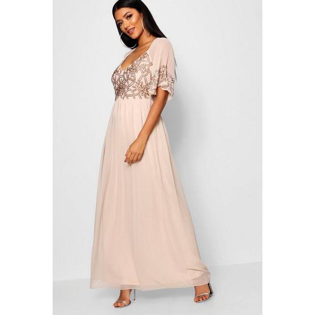 boutique embellished maxi dress