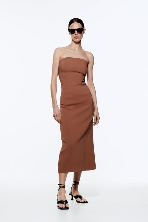 Vestido Midi Bustier