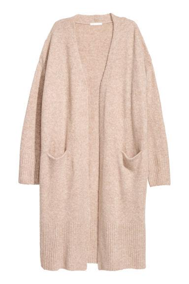 H & M - Long Cardigan - Beige