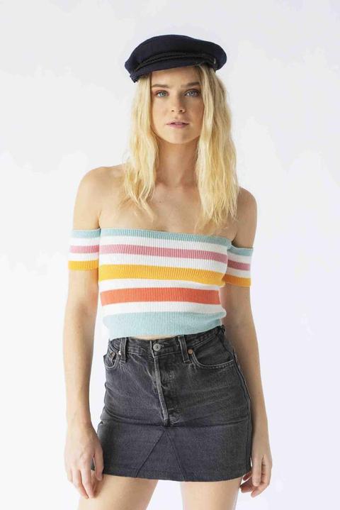 Little Sunset Striped Top