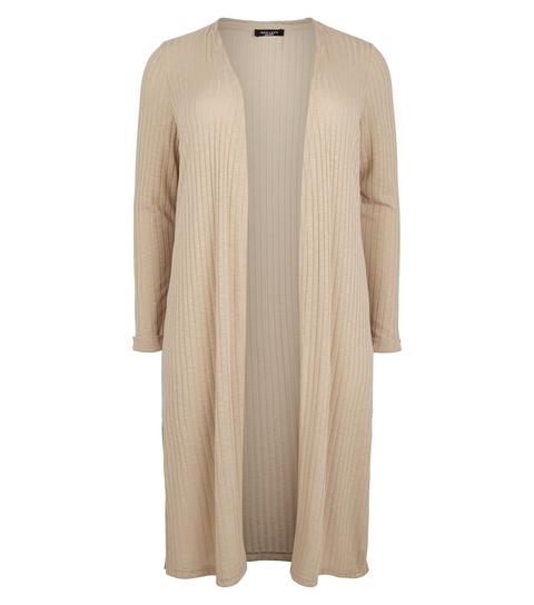 midi cream cardigan