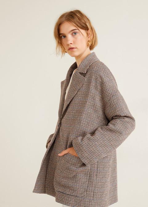 Pocketed Oversize Blazer