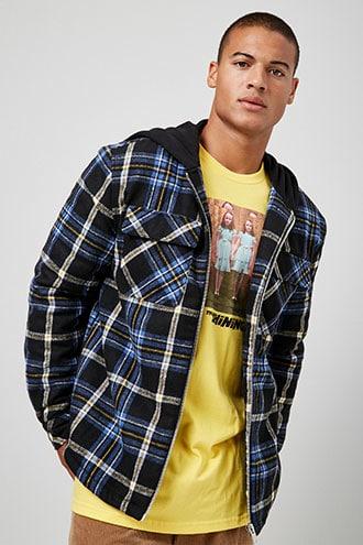 plaid jacket forever 21