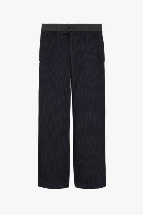 Pantalon À Taille Double Édition Limitée