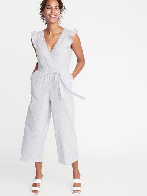 old navy white jumpsuit