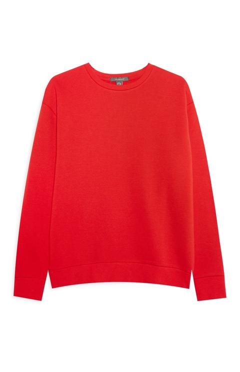 Roter Pullover