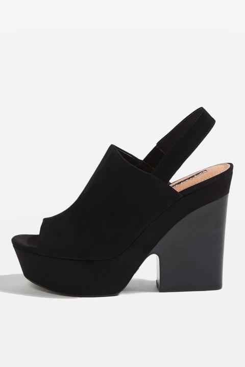 Leonie Sling Heeled Platforms