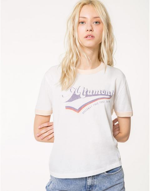 Camiseta Vivos A Contraste Con Gráfico