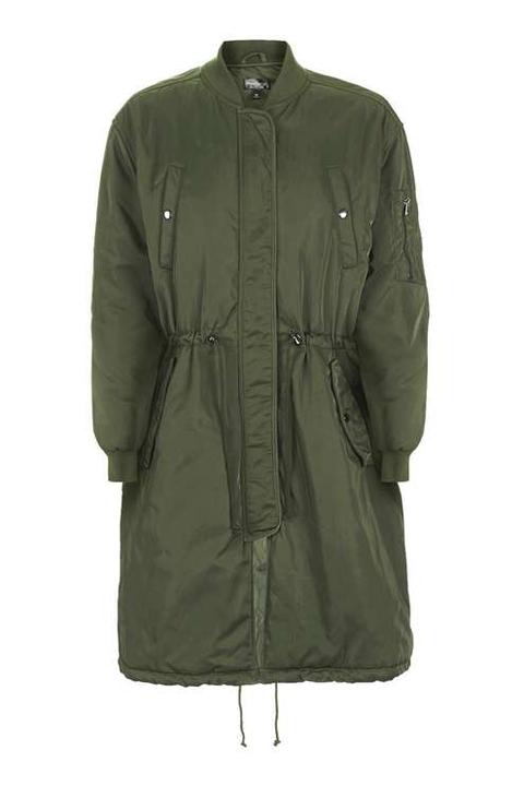 Longline Ma1 Padded Parka