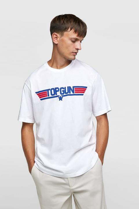Koor Goed doen Pebish T-shirt Top Gun™ from Zara on 21 Buttons