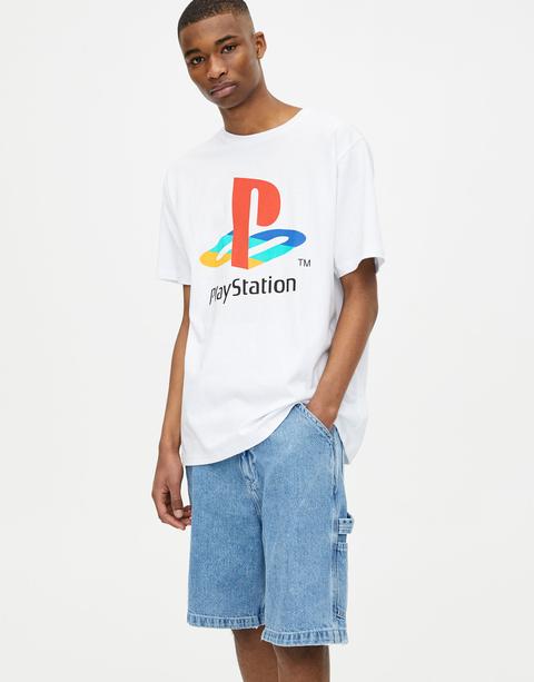 Camiseta Playstation de and 21 Buttons