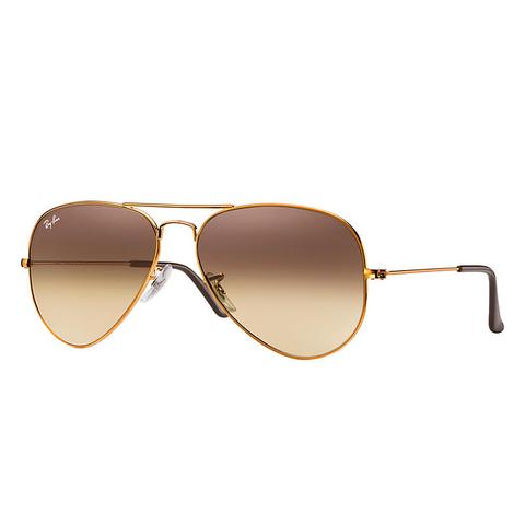 Aviator Gradient Herren Sunglasses Gläser: Pink, Frame: Bronze