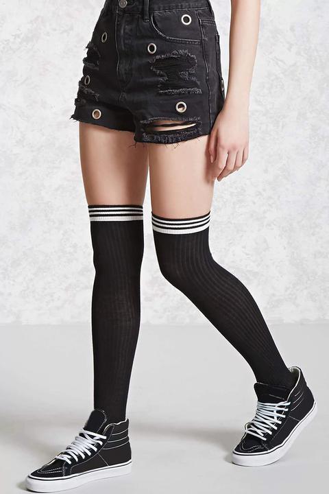 Knee-high Striped Socks