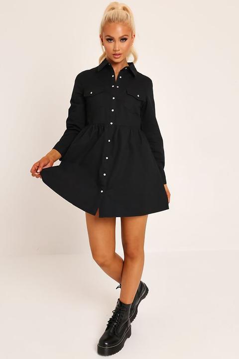 i saw it first denim dress