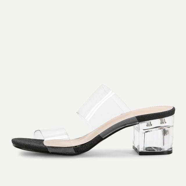 shein clear sandals
