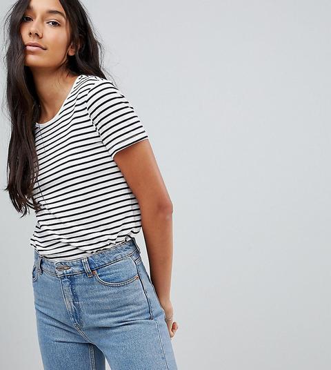 Asos Tall Stripe Crew Neck T-shirt