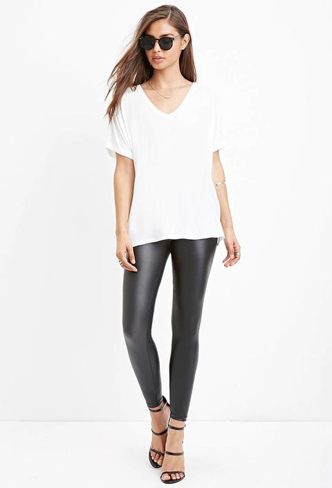 Faux Leather Leggings