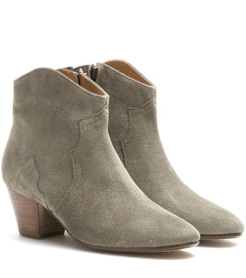 Dicker Suede Ankle Boots