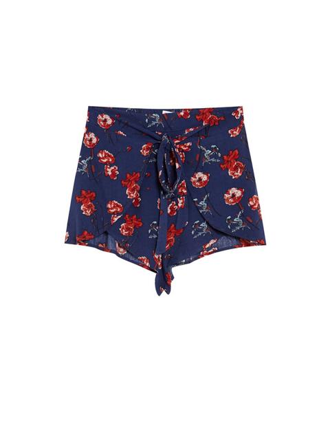 Short Estampado Lazada Frontal