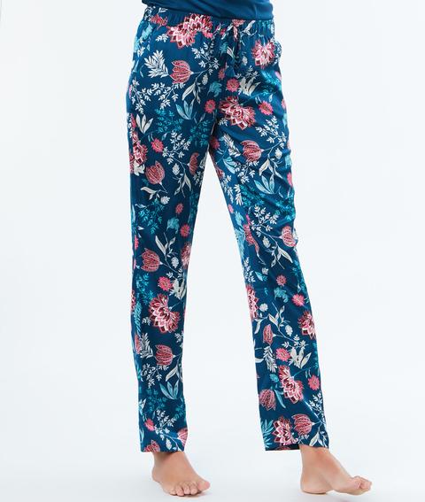 Mabelle - Printed Satin Trousers