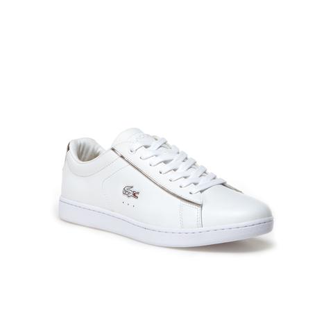 Women's Carnaby Evo Leather Trainers With Metallic Heel