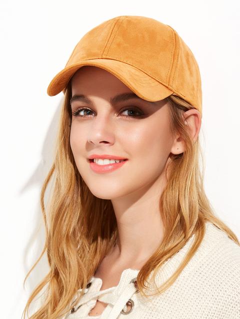 Gorra Casual Estilo Béisbol - Amarillo Oscuro