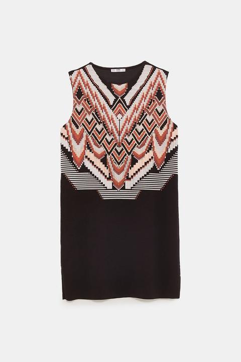 Vestido Estampado Engomado