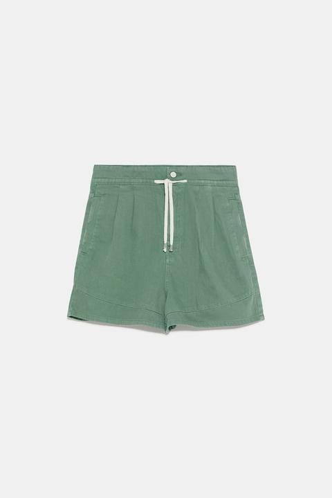 Shorts Baggy Con Pince