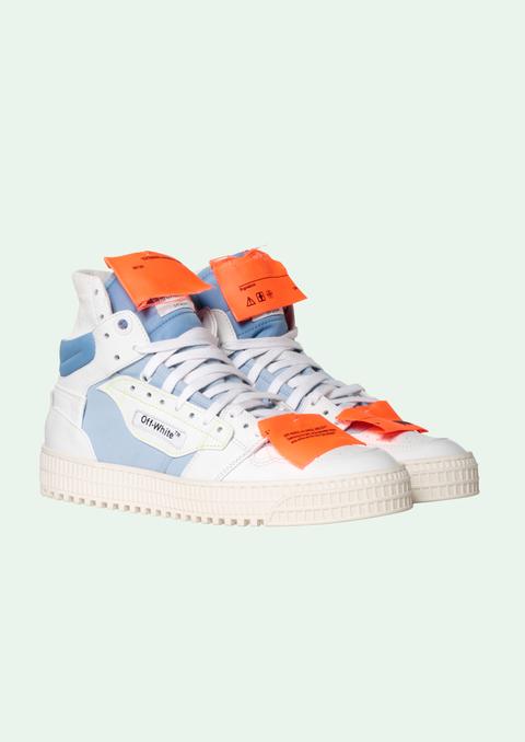 blue off white sneakers